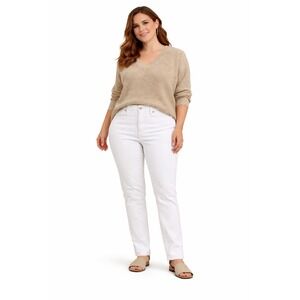 LEVI'S 712 Slim White Stretch Denim Jeans Size 29